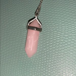 marble rock necklace